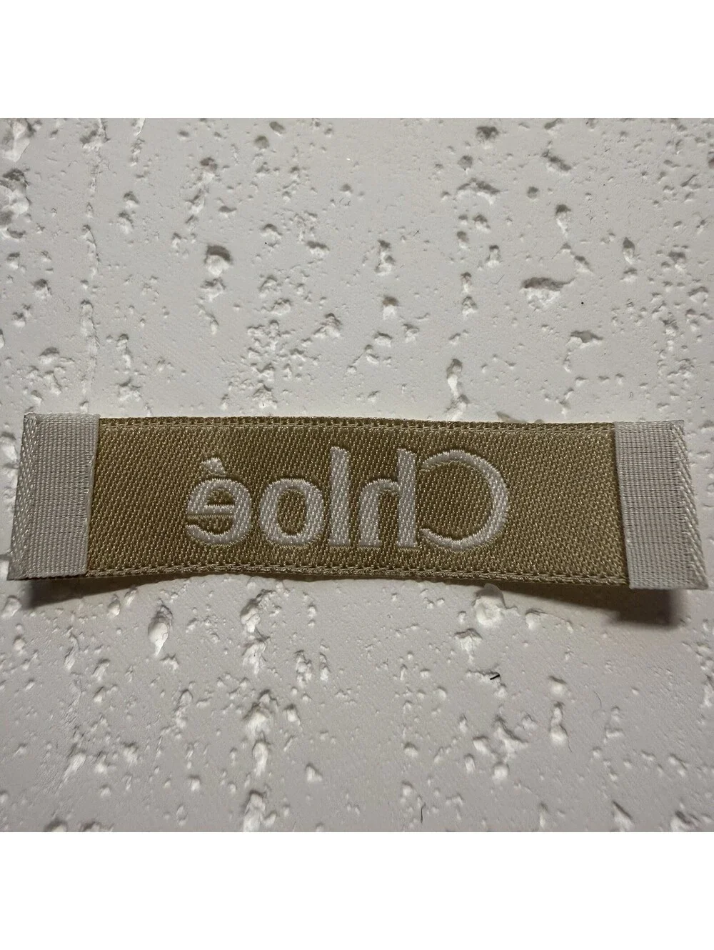 Chloe 1 Designer Tag LABEL Replacement Sewing Accessories 7 X 1.5 cm